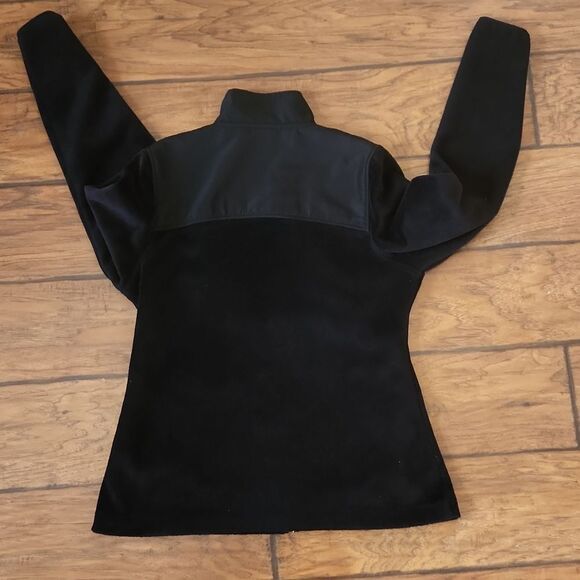 FILA Sport women's XS black full zip black fleece jacket - Picture 4 of 7